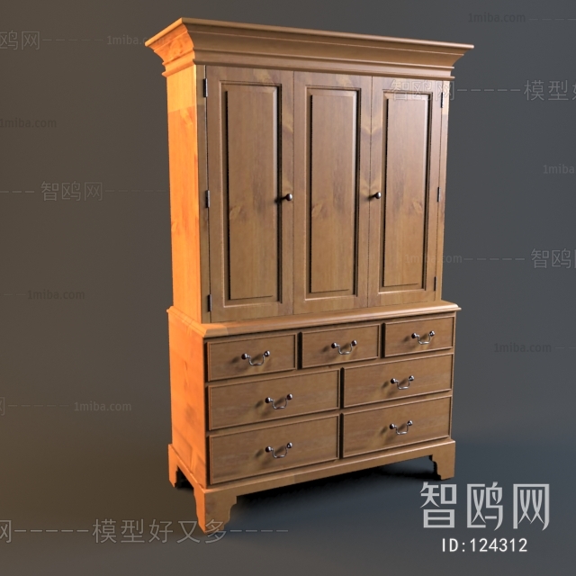 European Style Wine Cabinet