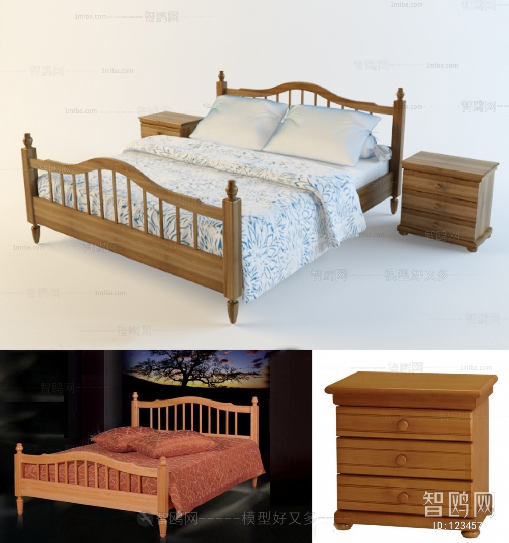 American Style Double Bed