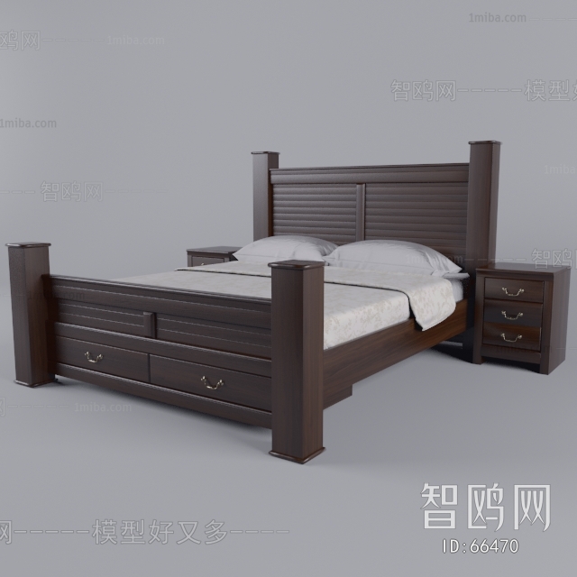 European Style Double Bed