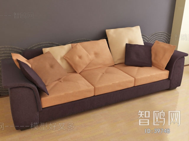 Modern Three-seat Sofa