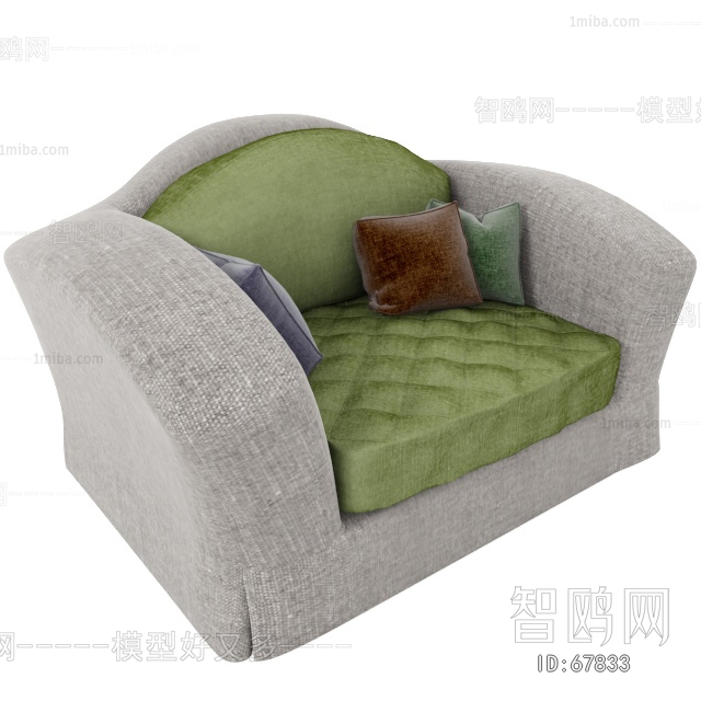 European Style Single Sofa