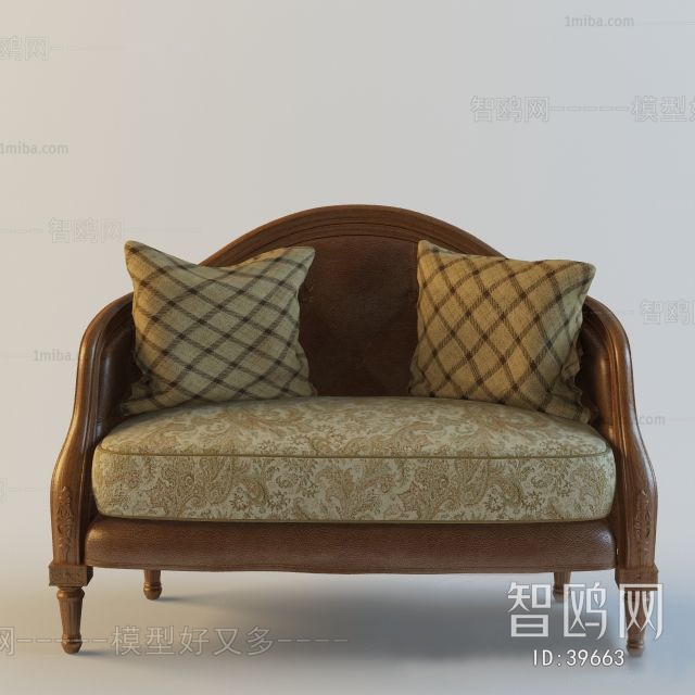 European Style A Sofa For Two