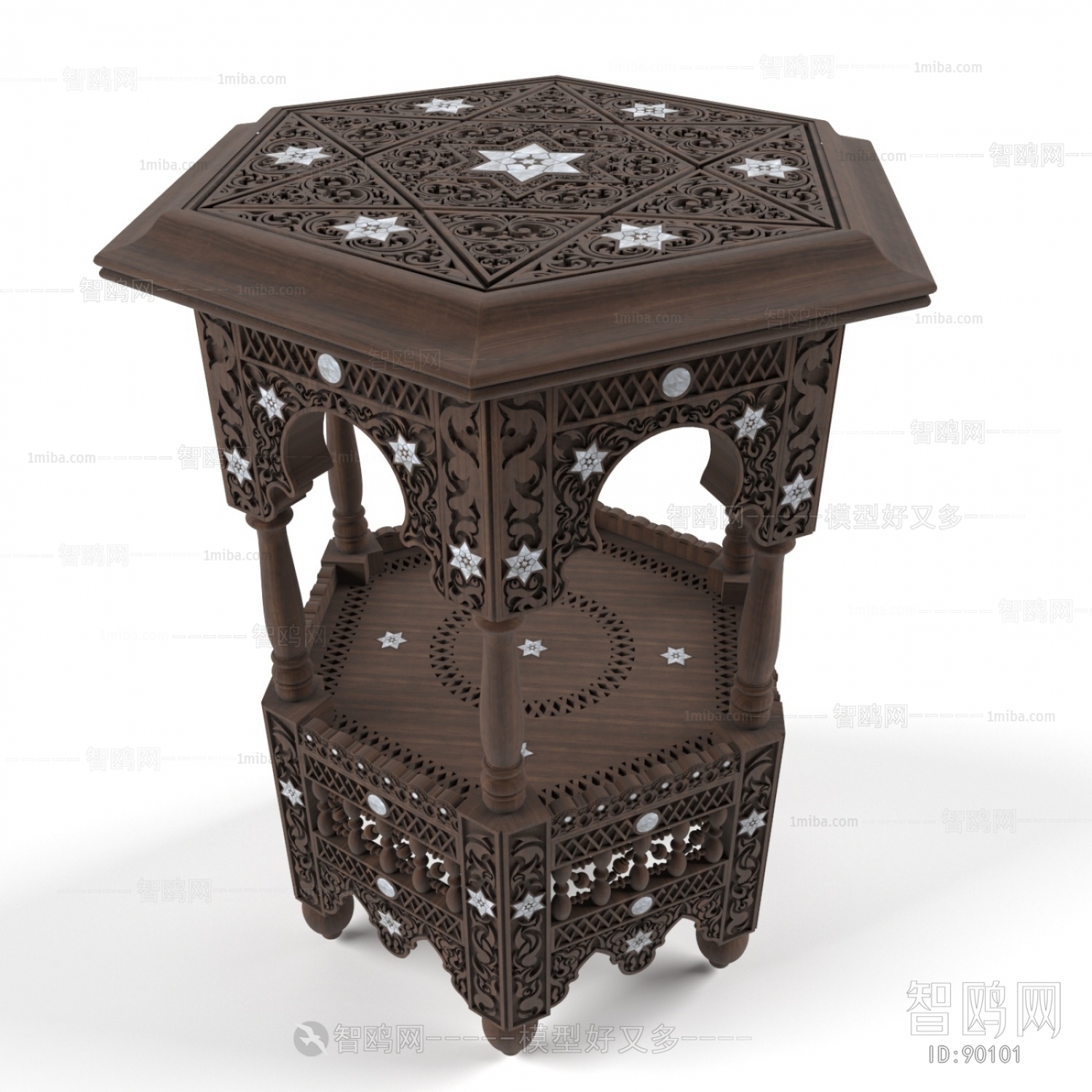 Southeast Asian Style Side Table/corner Table