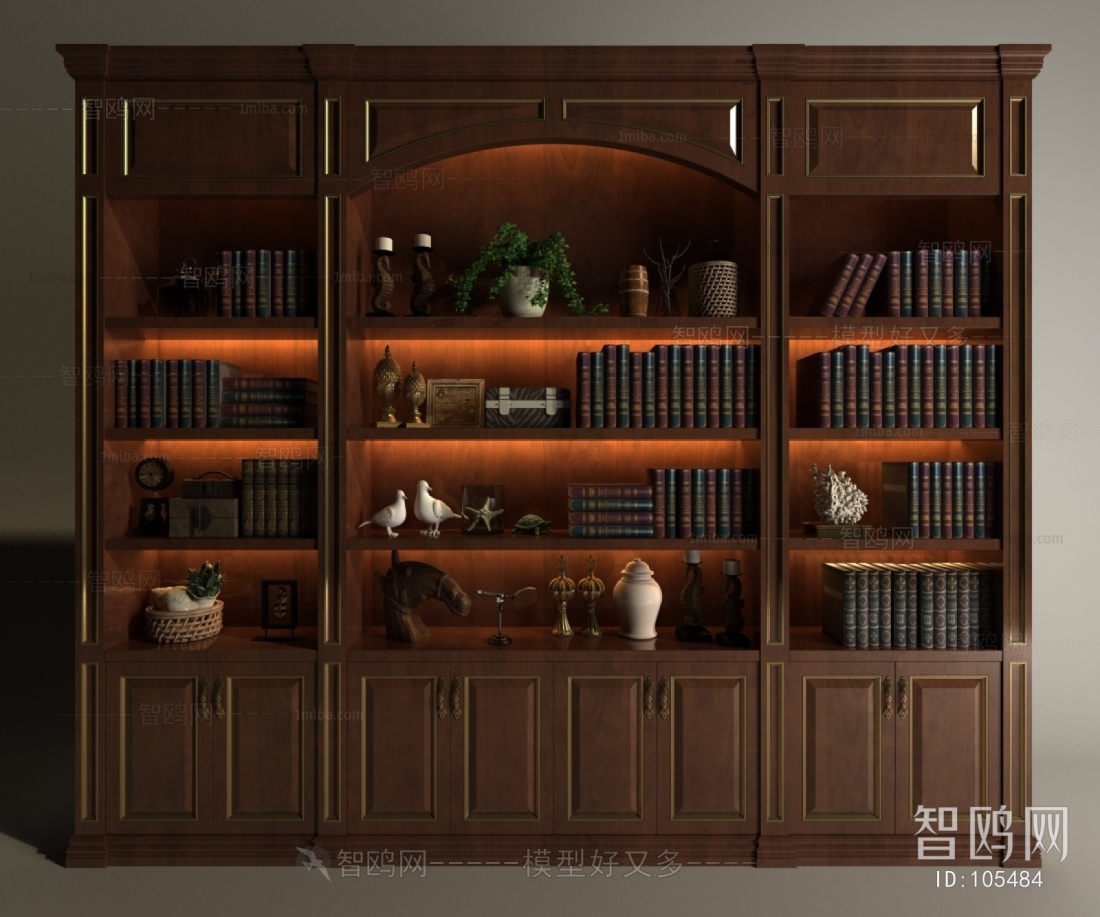 American Style Bookcase