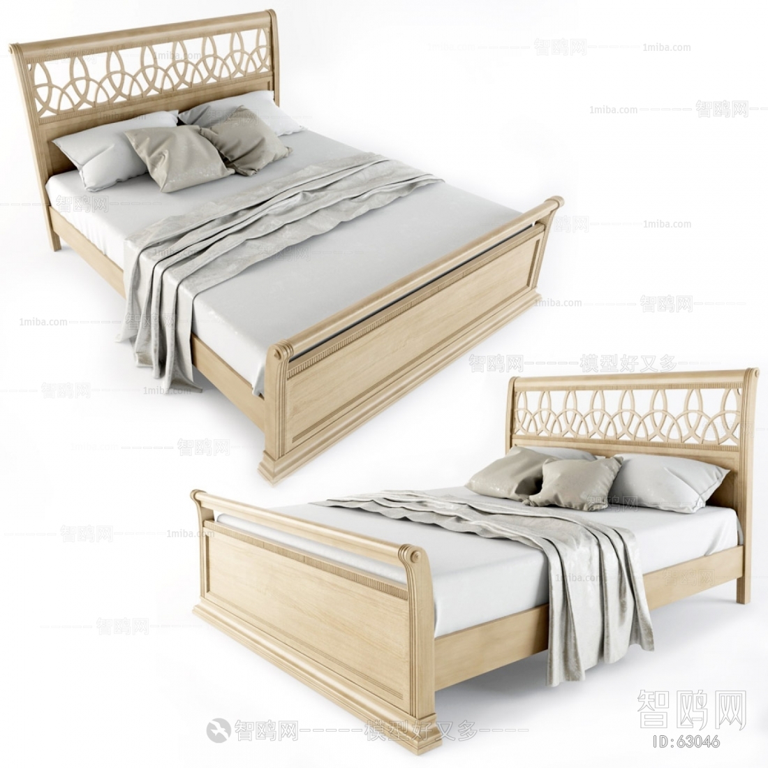 American Style Double Bed