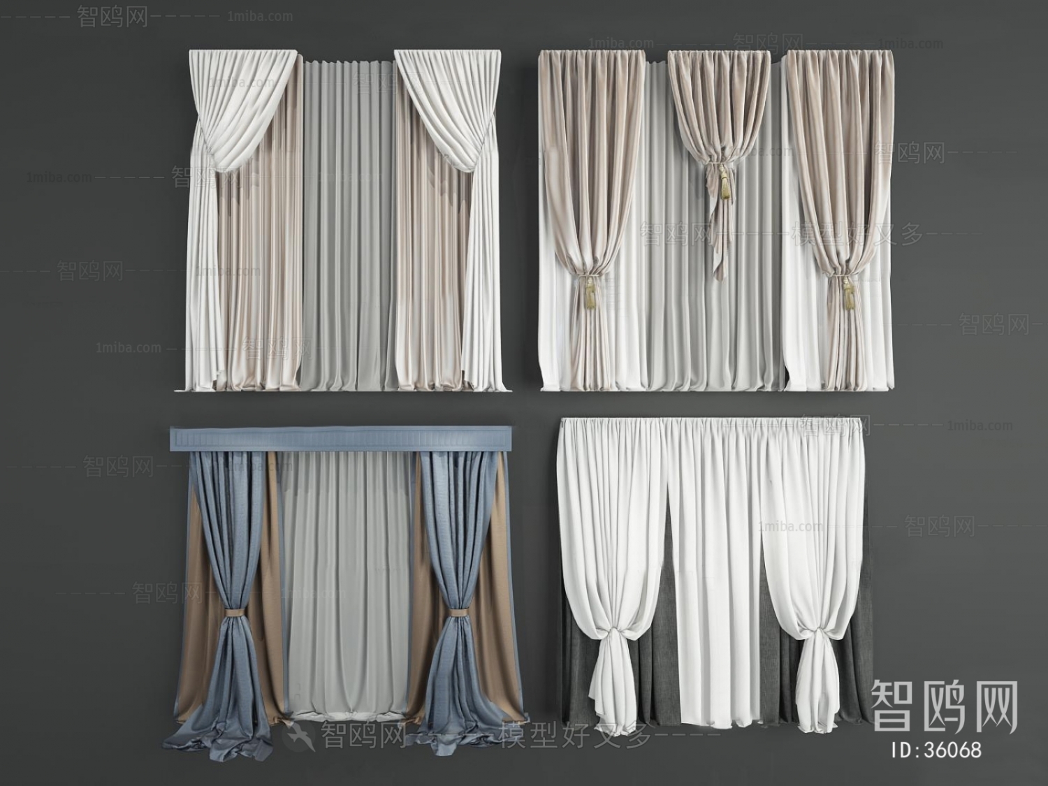 Modern Simple European Style The Curtain