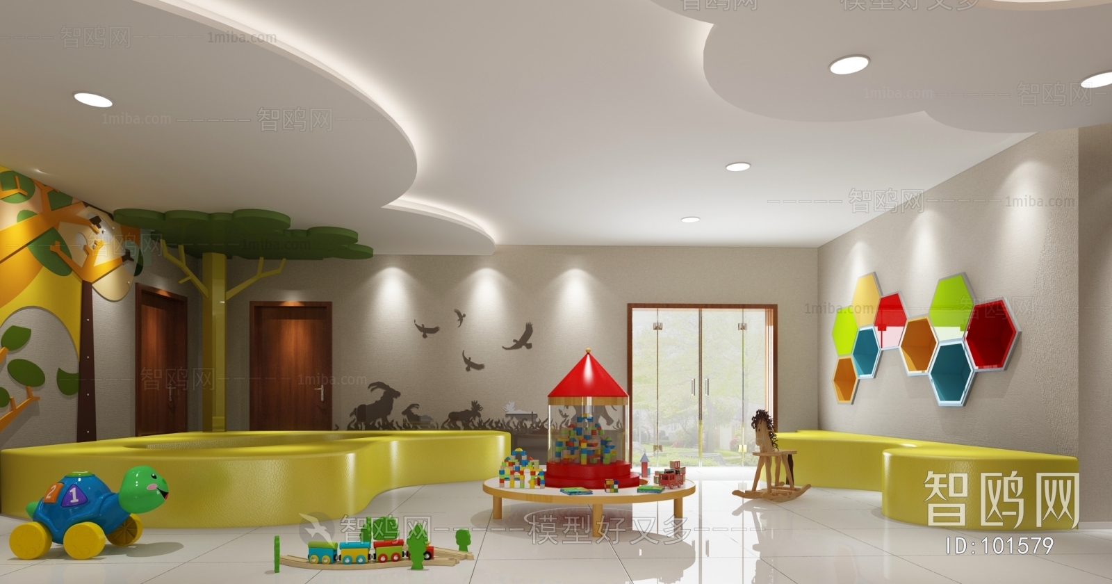 Modern Children's Playroom