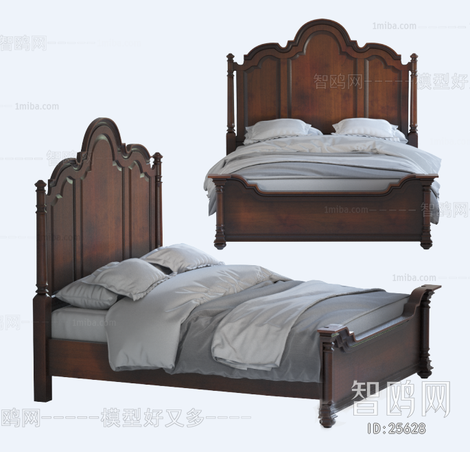 American Style Double Bed