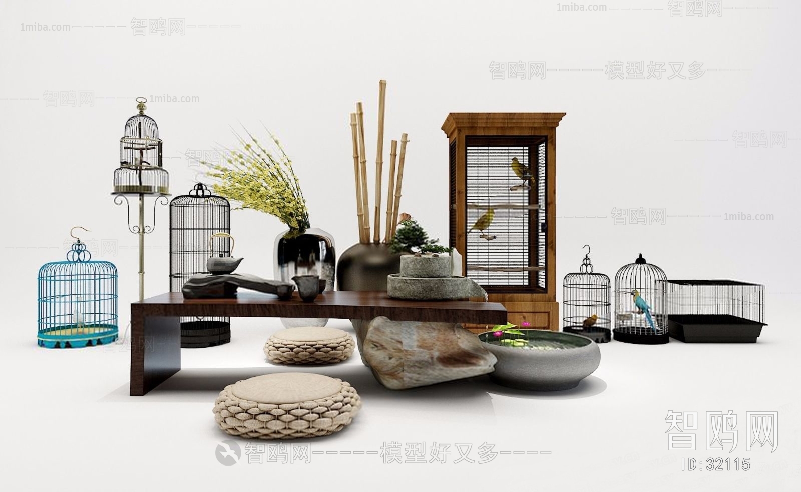 New Chinese Style Decorative Set