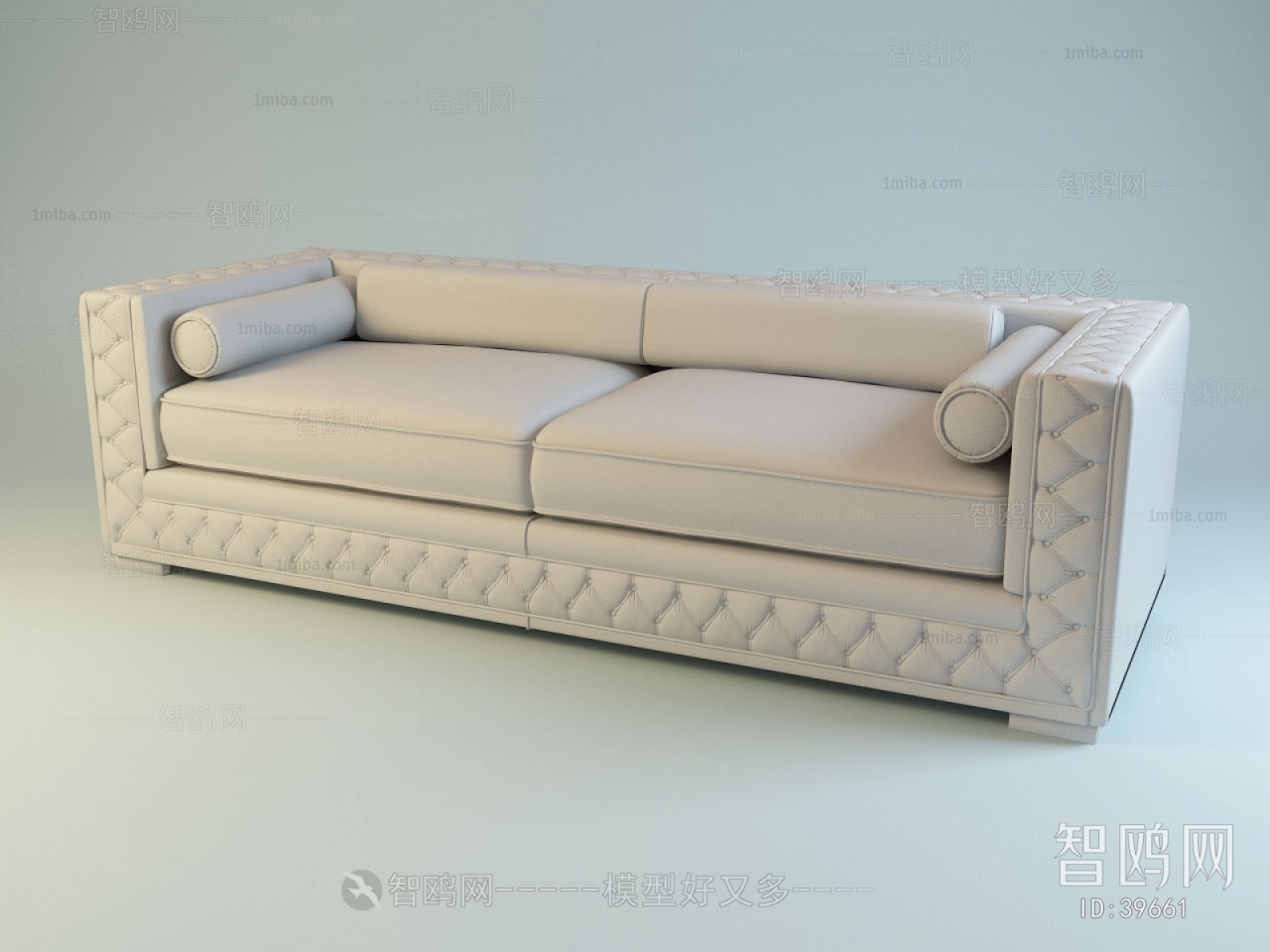 Simple European Style A Sofa For Two