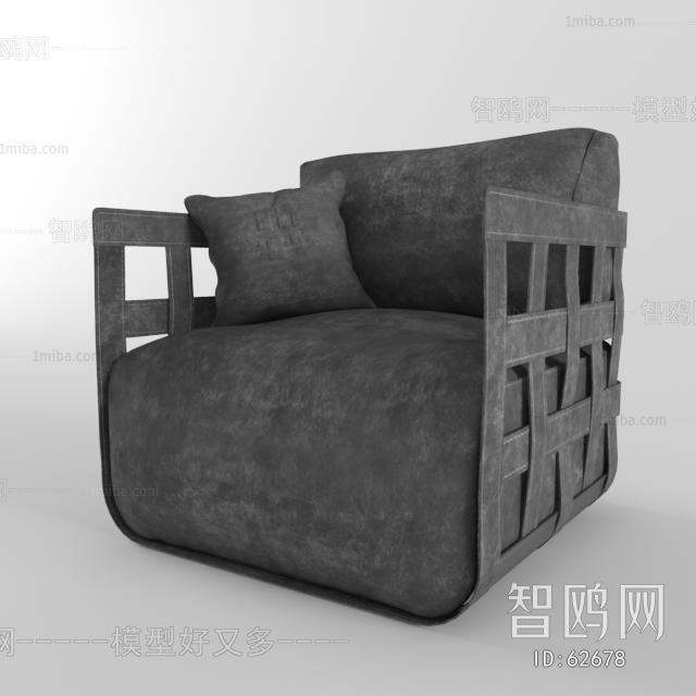 Industrial Style Single Sofa