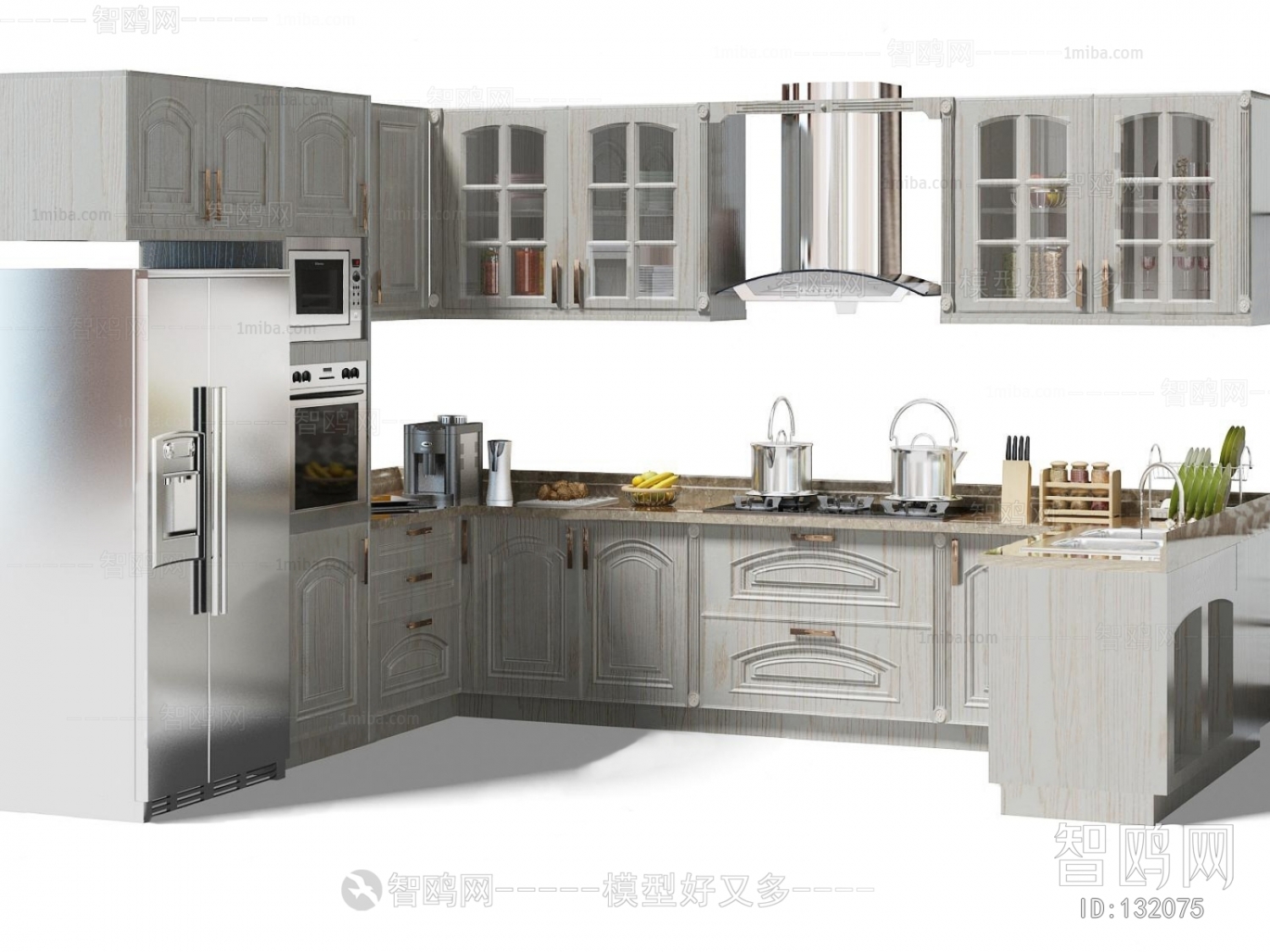 European Style Kitchen Cabinet