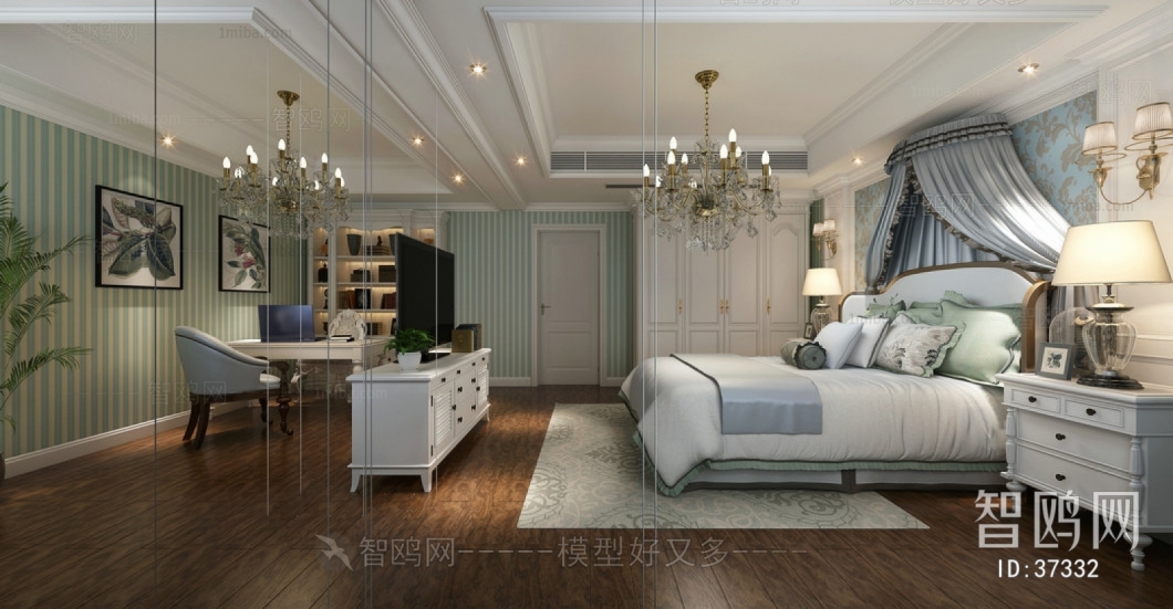 American Style Bedroom