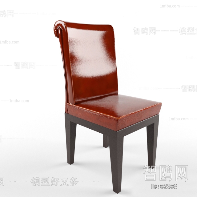 Simple European Style Single Chair