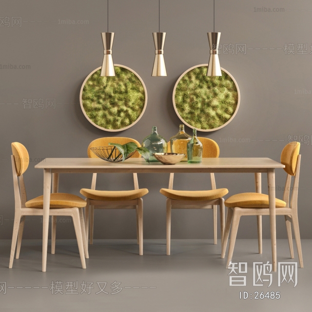 Nordic Style Dining Table And Chairs