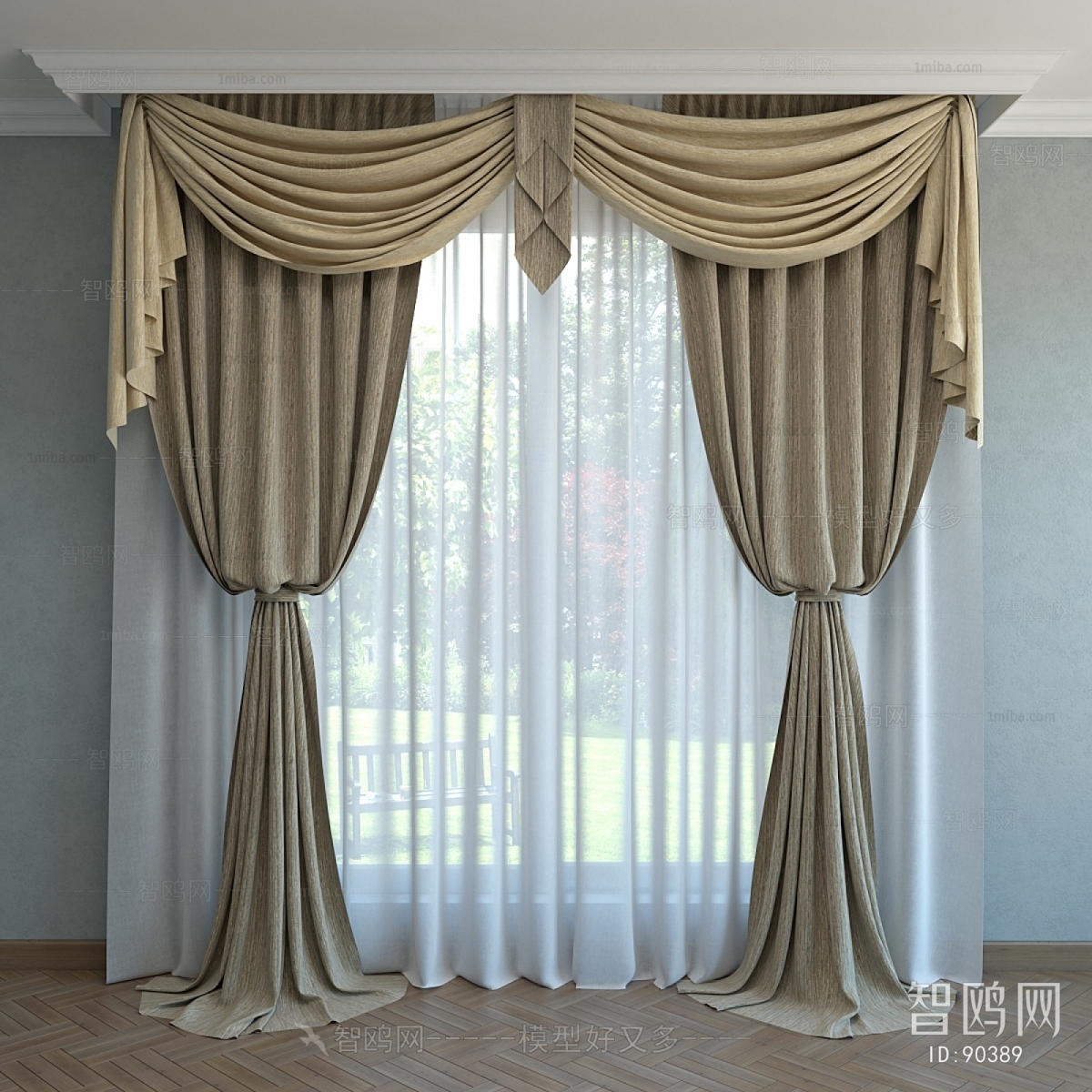 Modern The Curtain