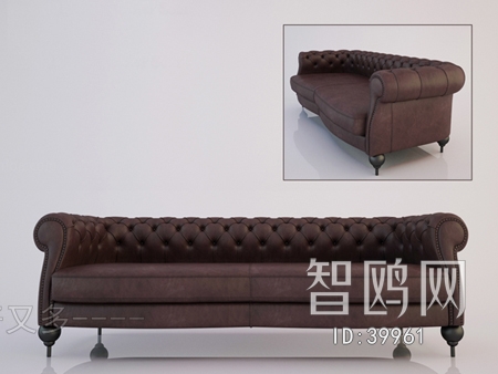 American Style A Sofa For Two