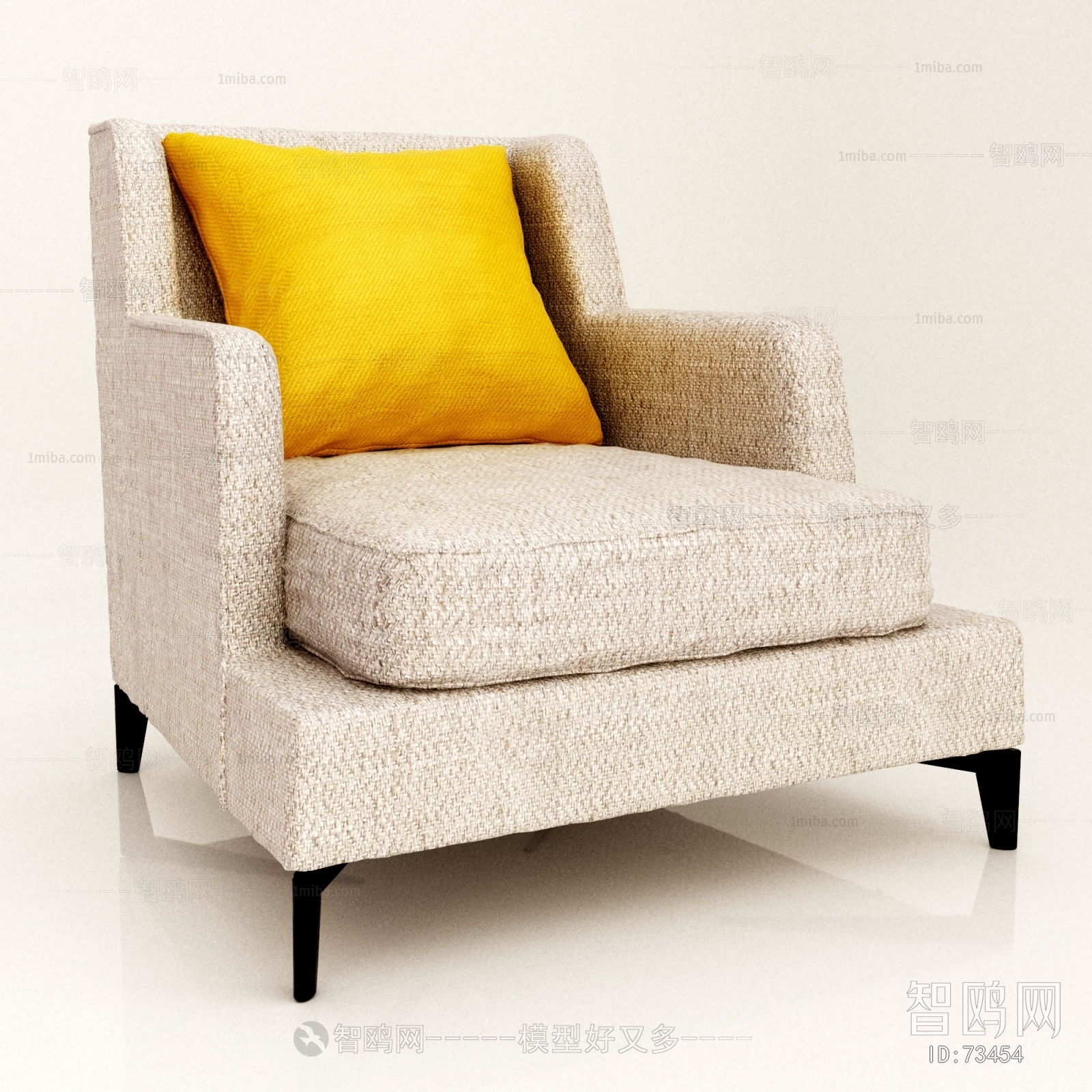 European Style Single Sofa