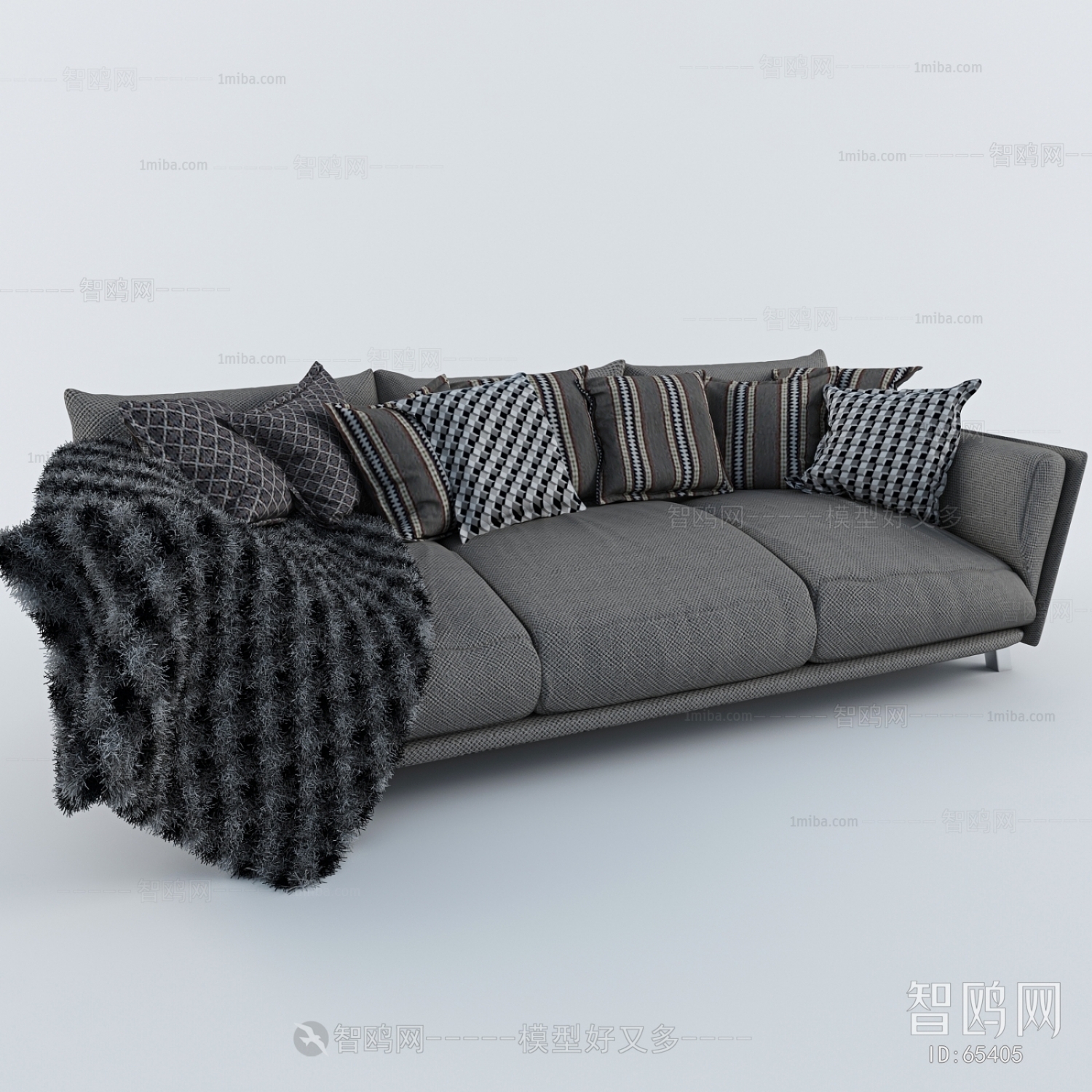 Modern Three-seat Sofa