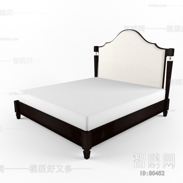 New Classical Style Double Bed