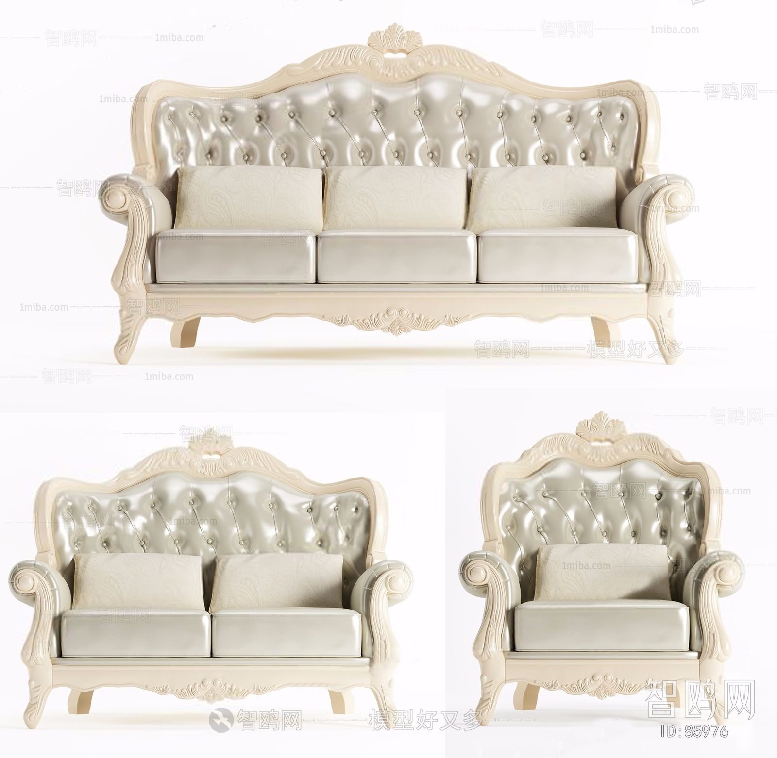 European Style Sofa Combination