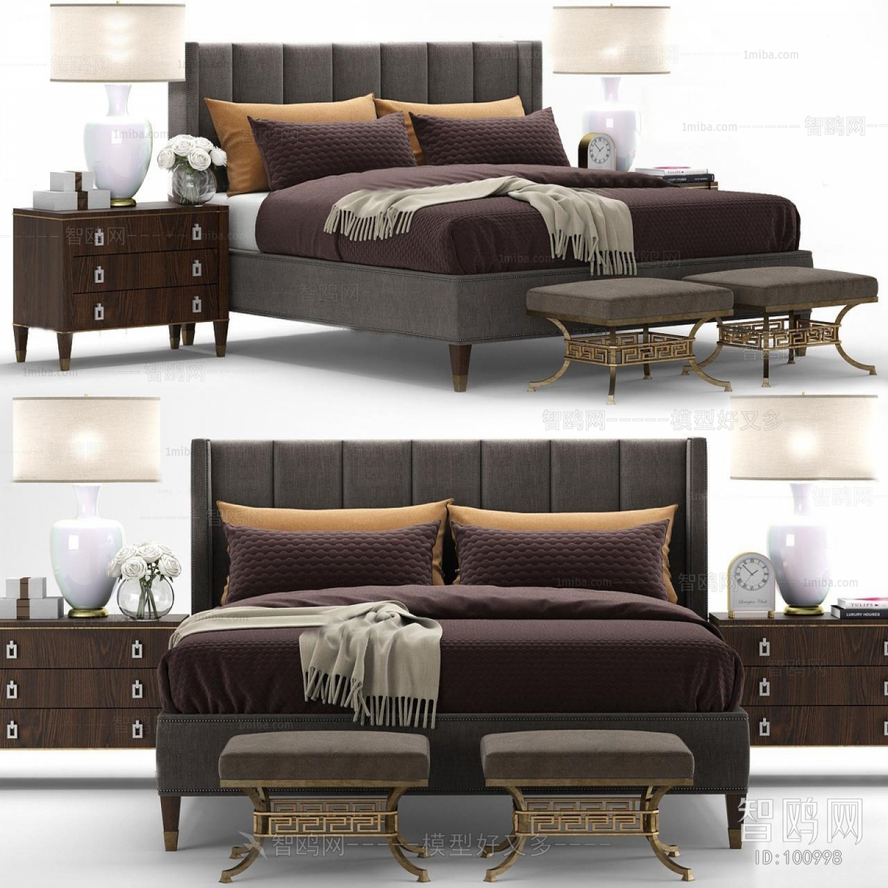 American Style Double Bed