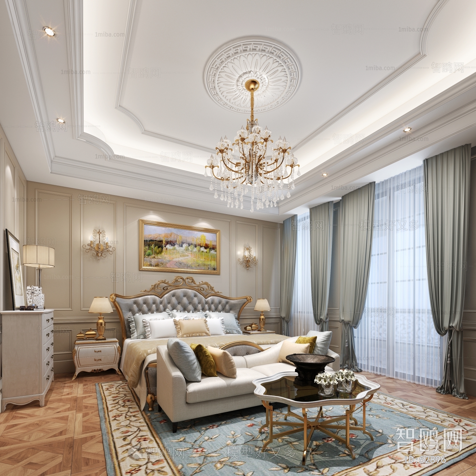 European Style Bedroom