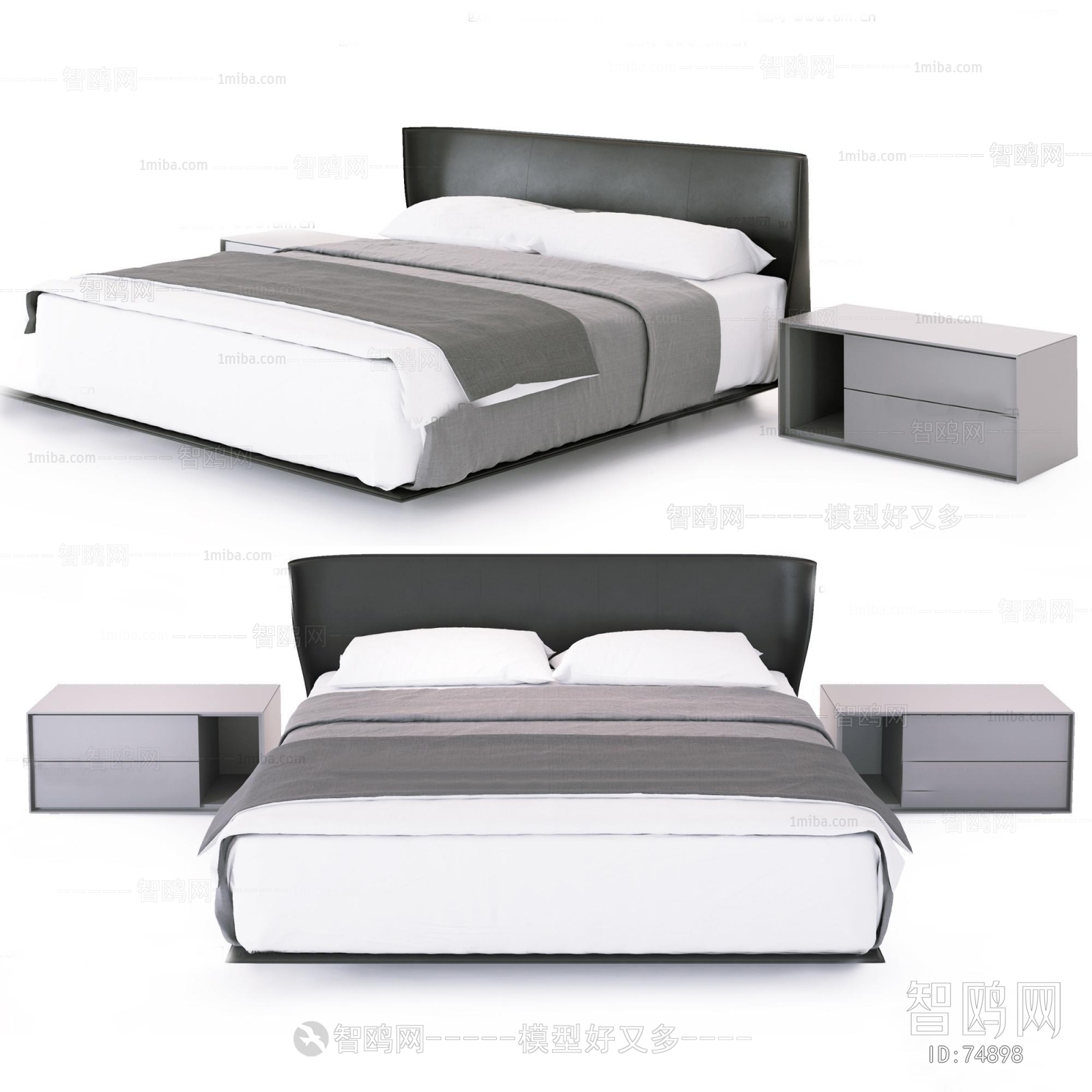 Modern Double Bed