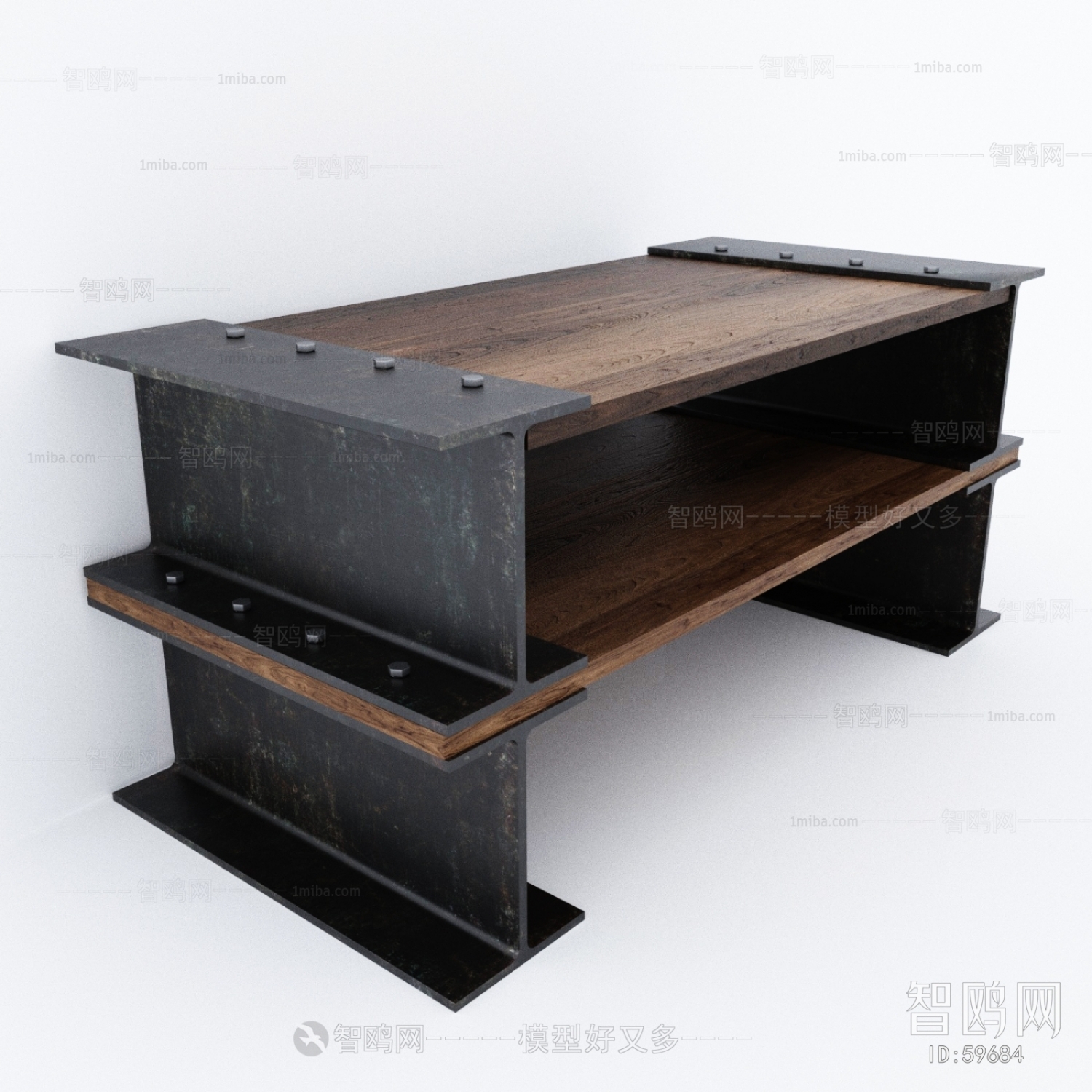 Industrial Style Coffee Table