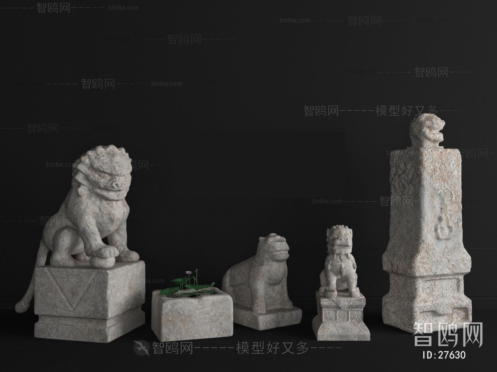 New Chinese Style Sculpture