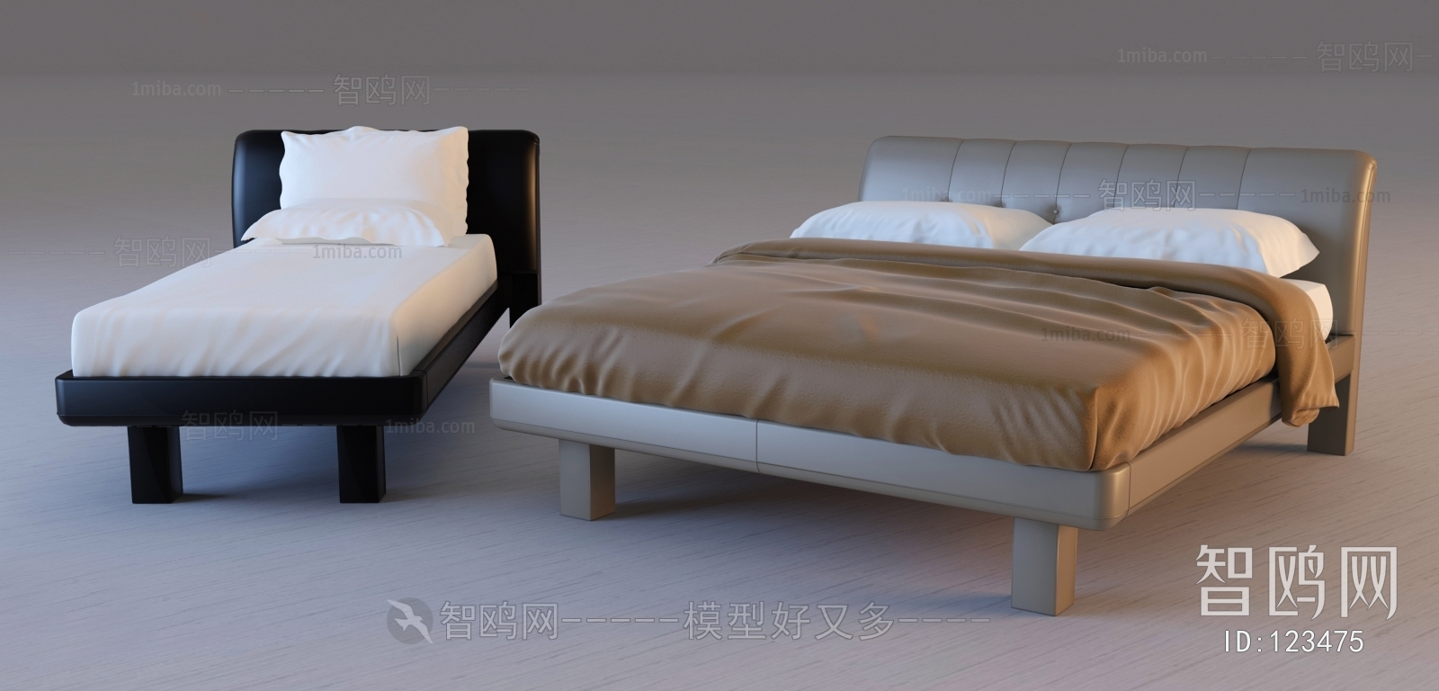 Modern Double Bed