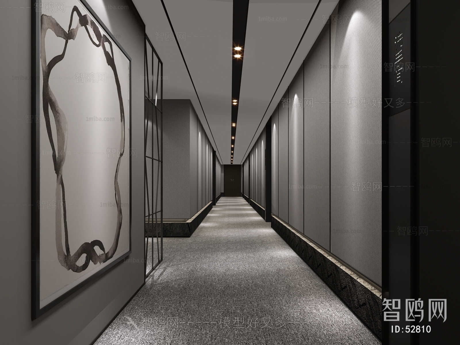 New Chinese Style Corridor/elevator Hall