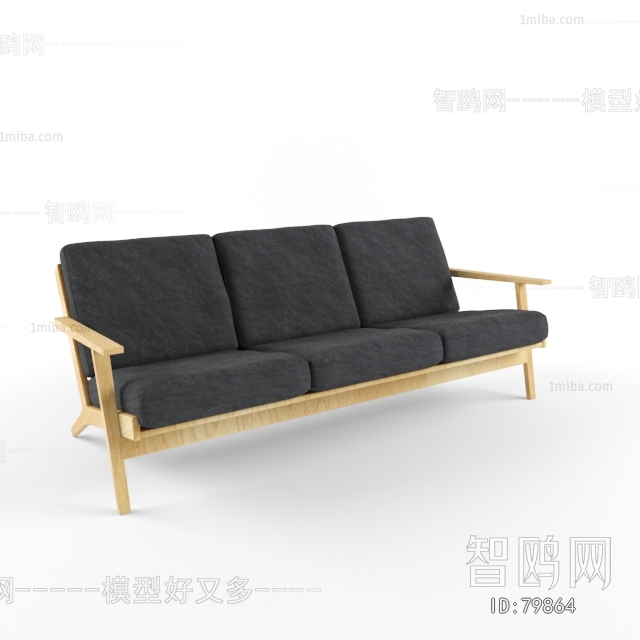 Modern Three-seat Sofa