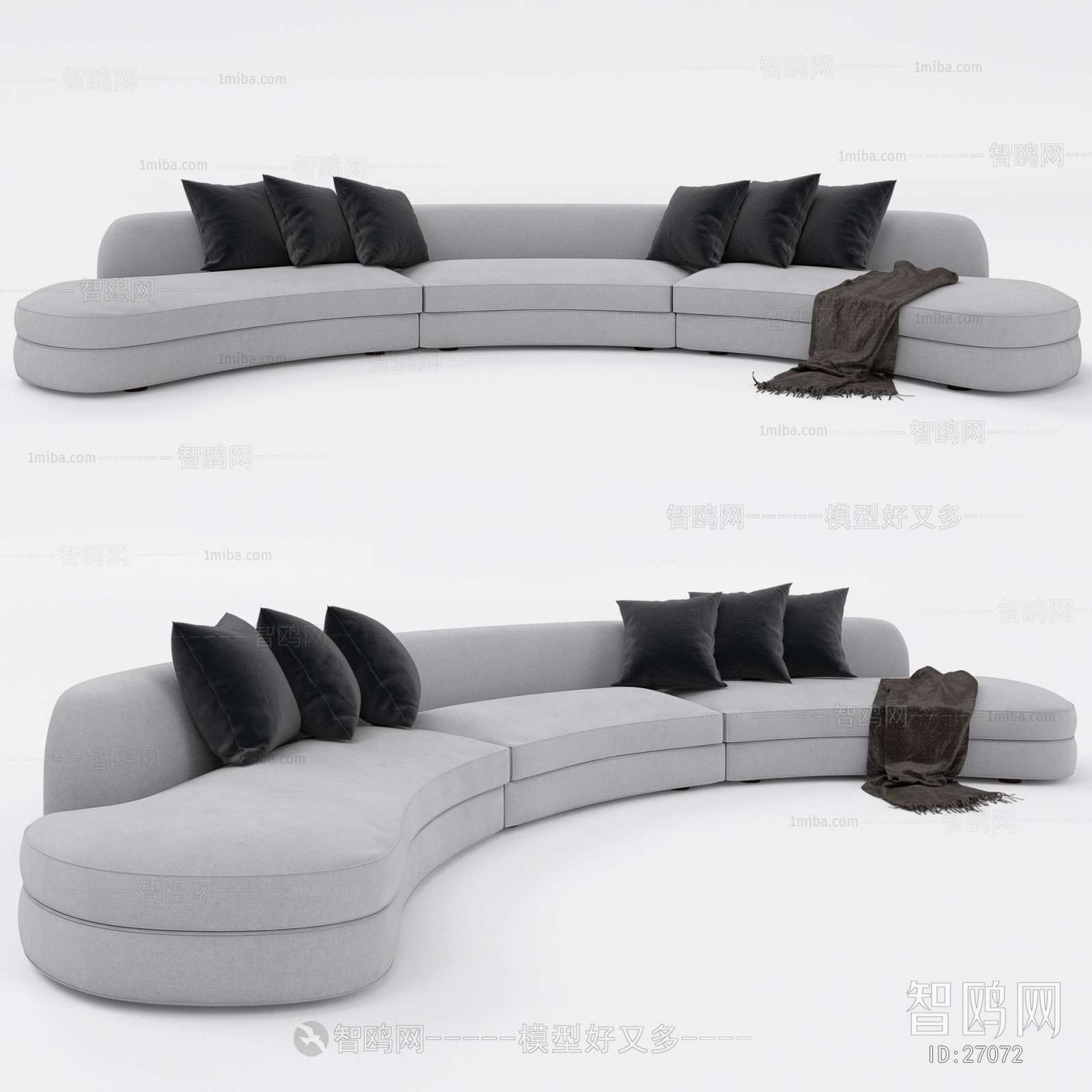 Modern Multi Person Sofa