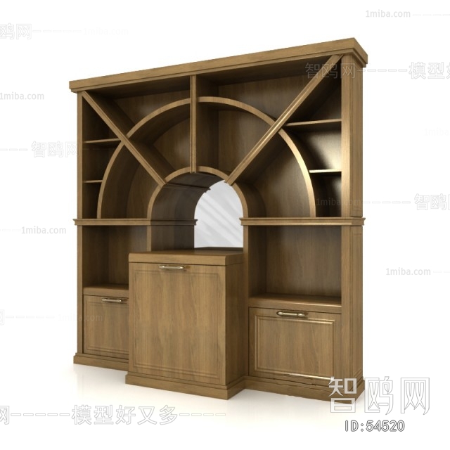 European Style Bookcase