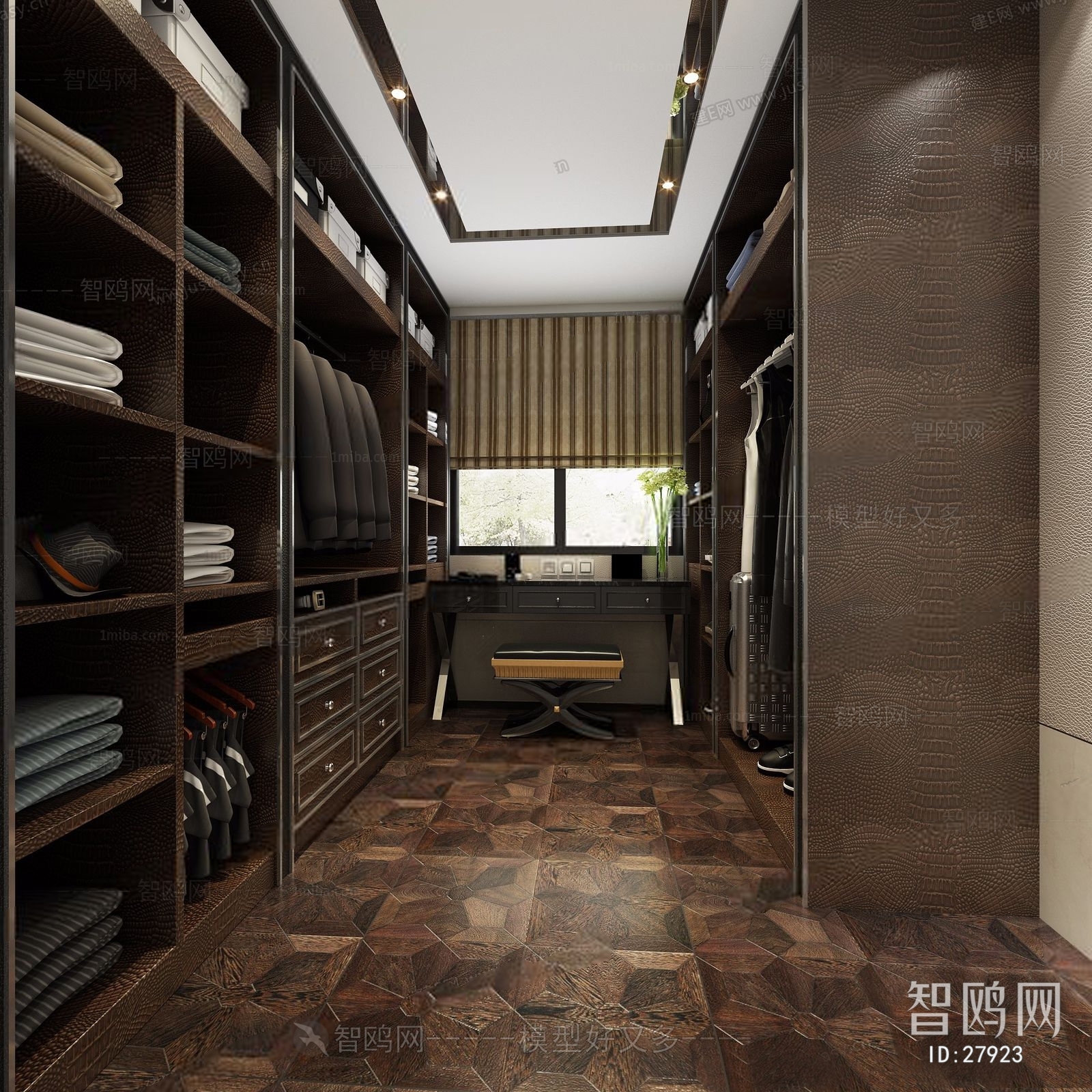 Modern Post Modern Style Clothes Storage Area