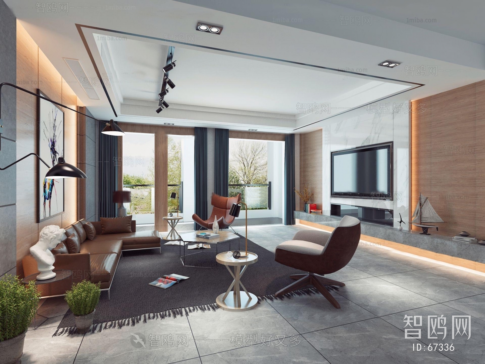 Modern A Living Room