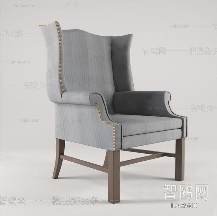 American Style Simple Style Single Chair