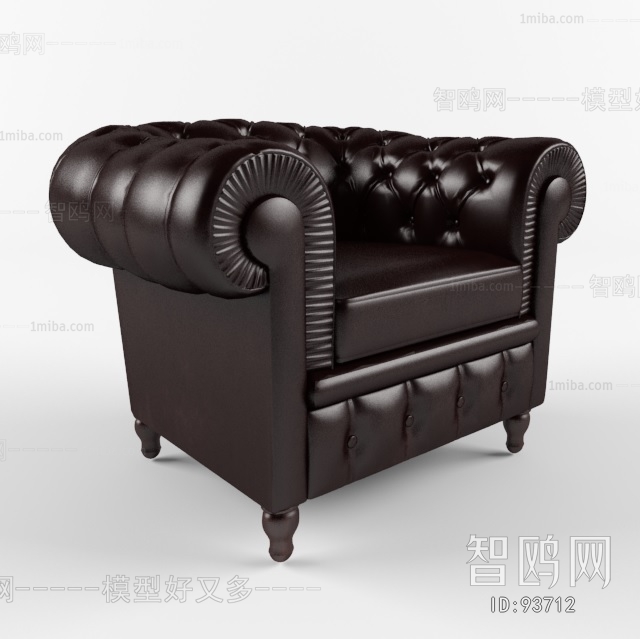 European Style Single Sofa