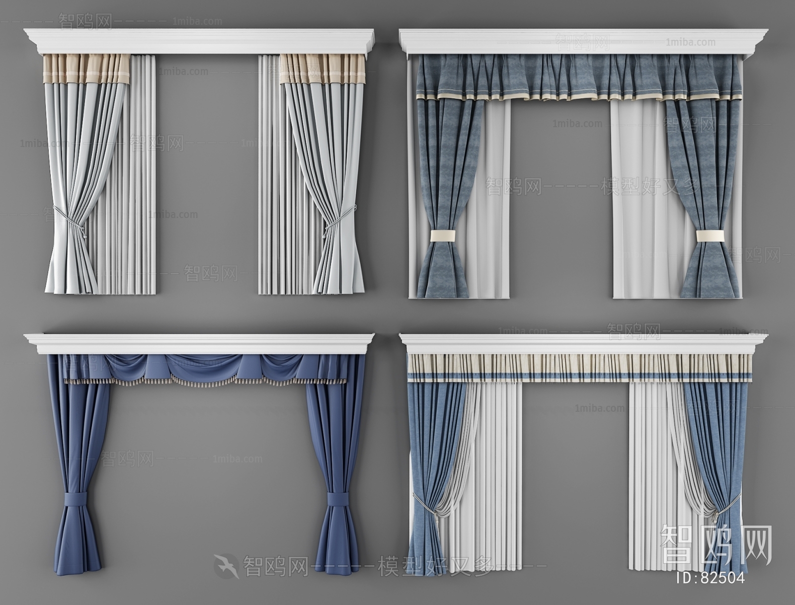 Simple European Style The Curtain