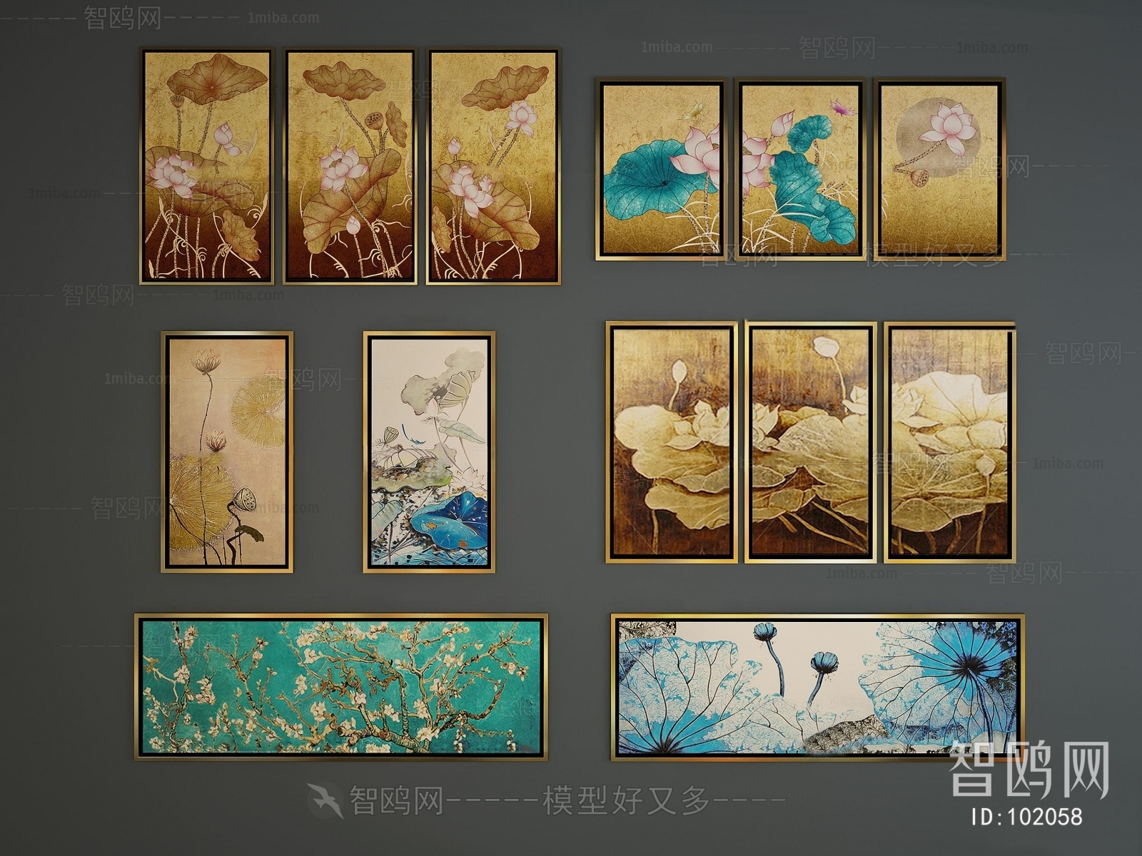 New Chinese Style Painting