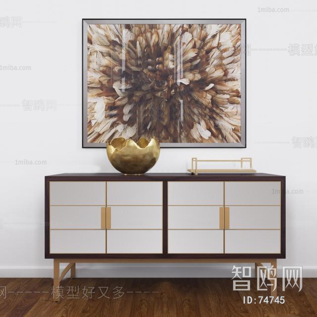 New Chinese Style Side Cabinet/Entrance Cabinet