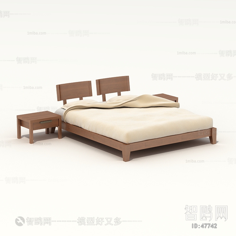 Modern Double Bed