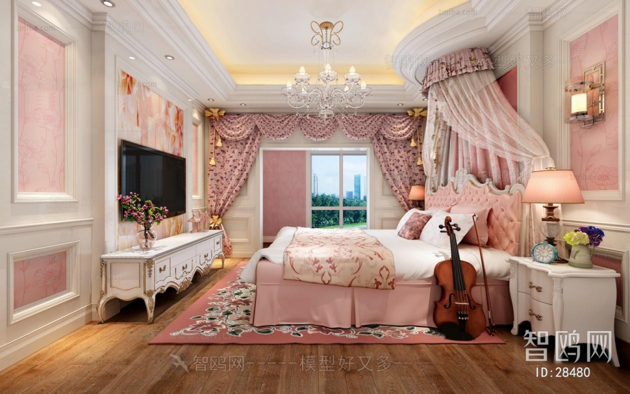 European Style Bedroom