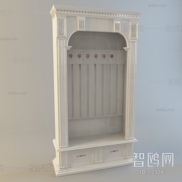 European Style Shoe Cabinet