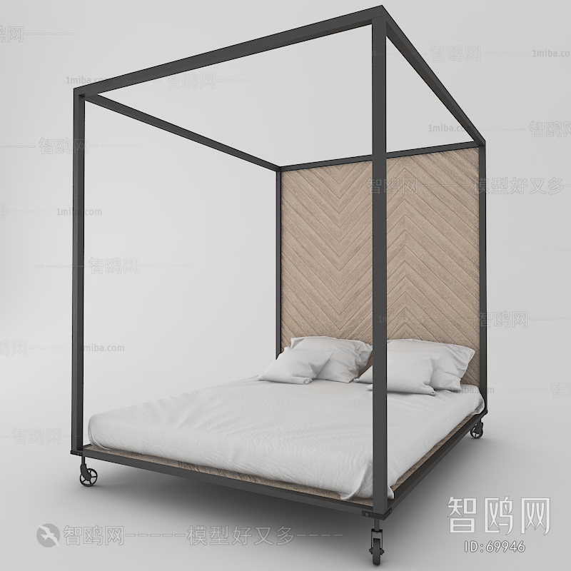 Modern Double Bed