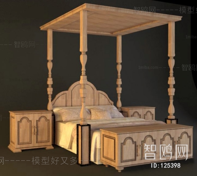 European Style Double Bed