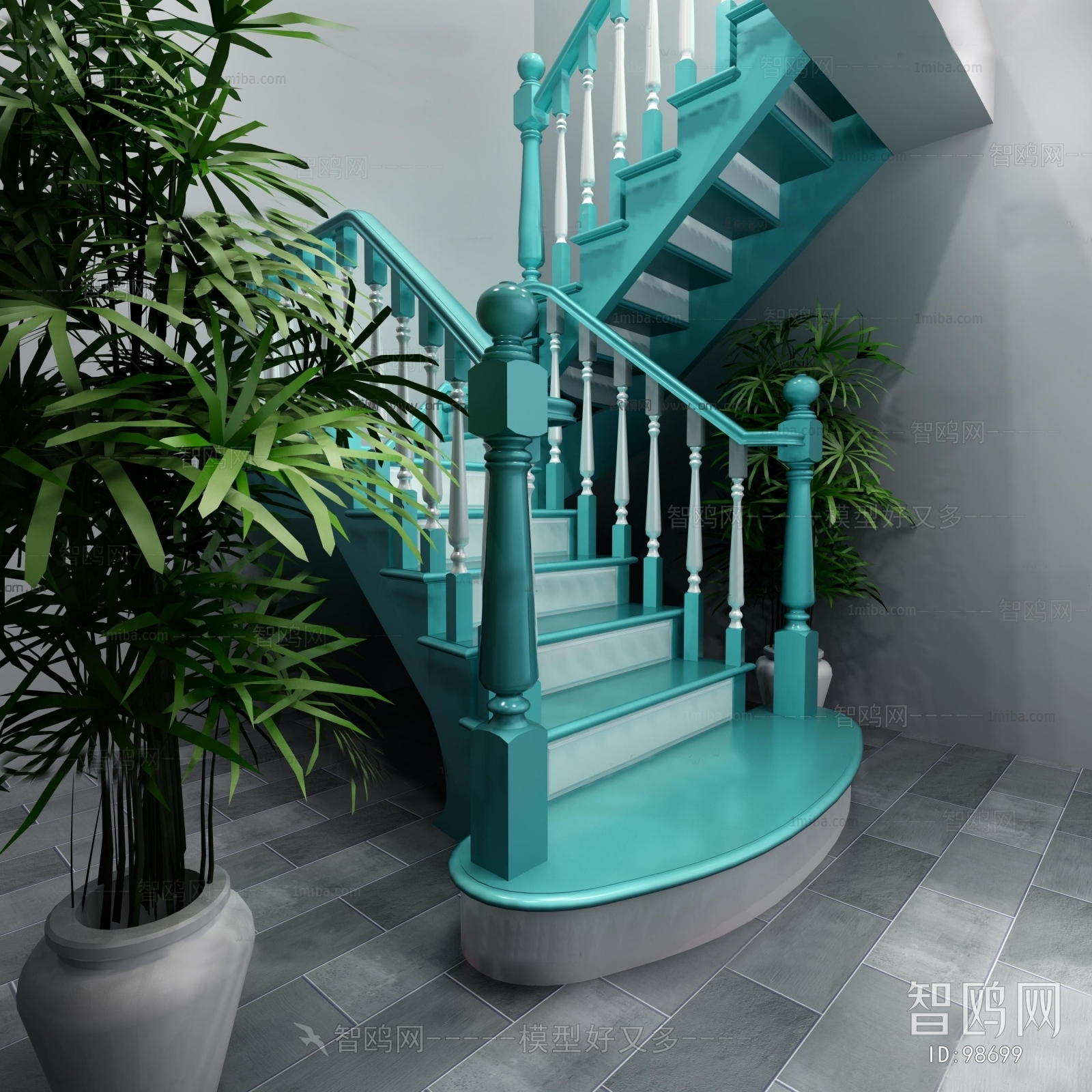 European Style Stair Balustrade/elevator