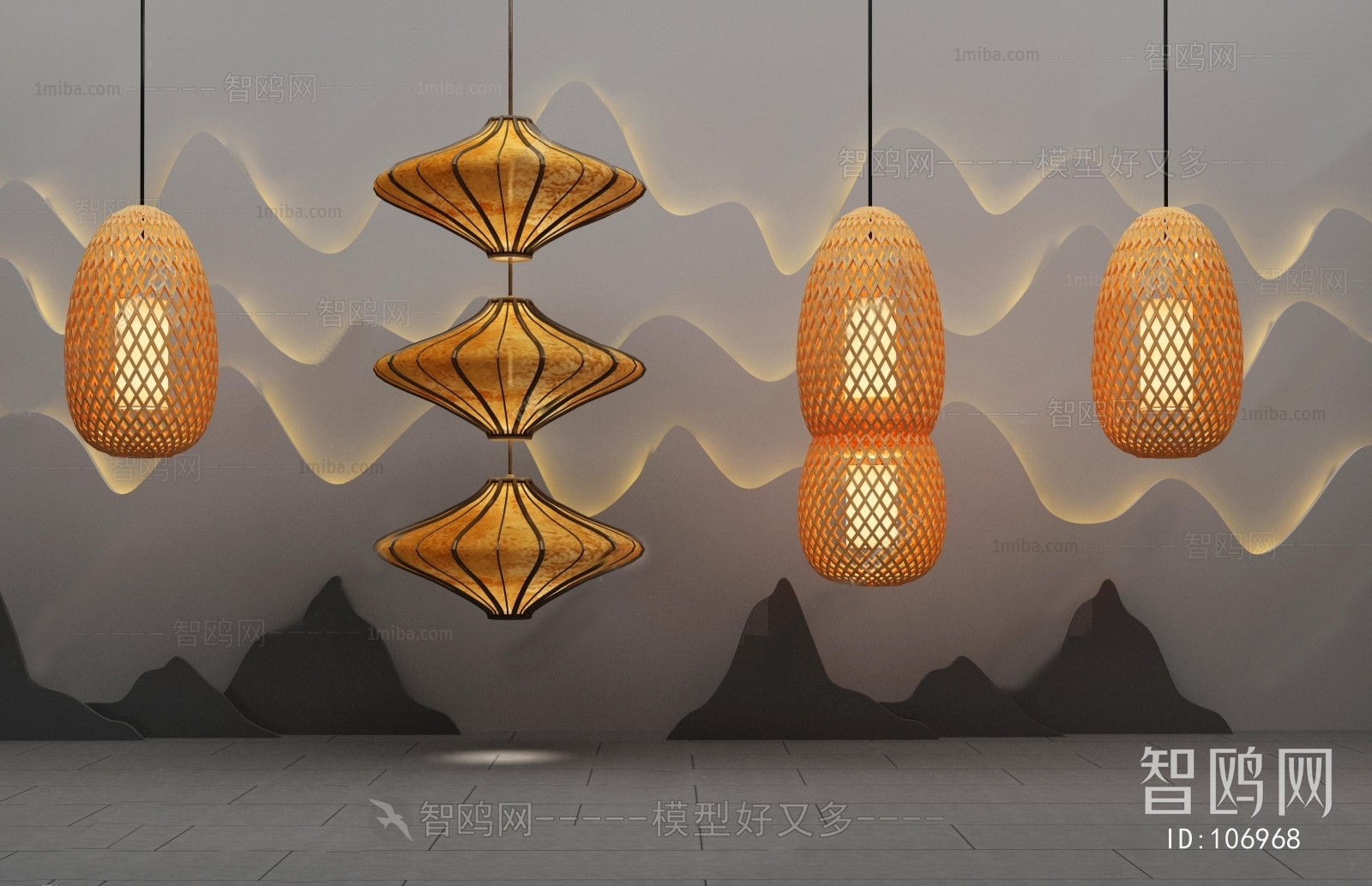 New Chinese Style Droplight