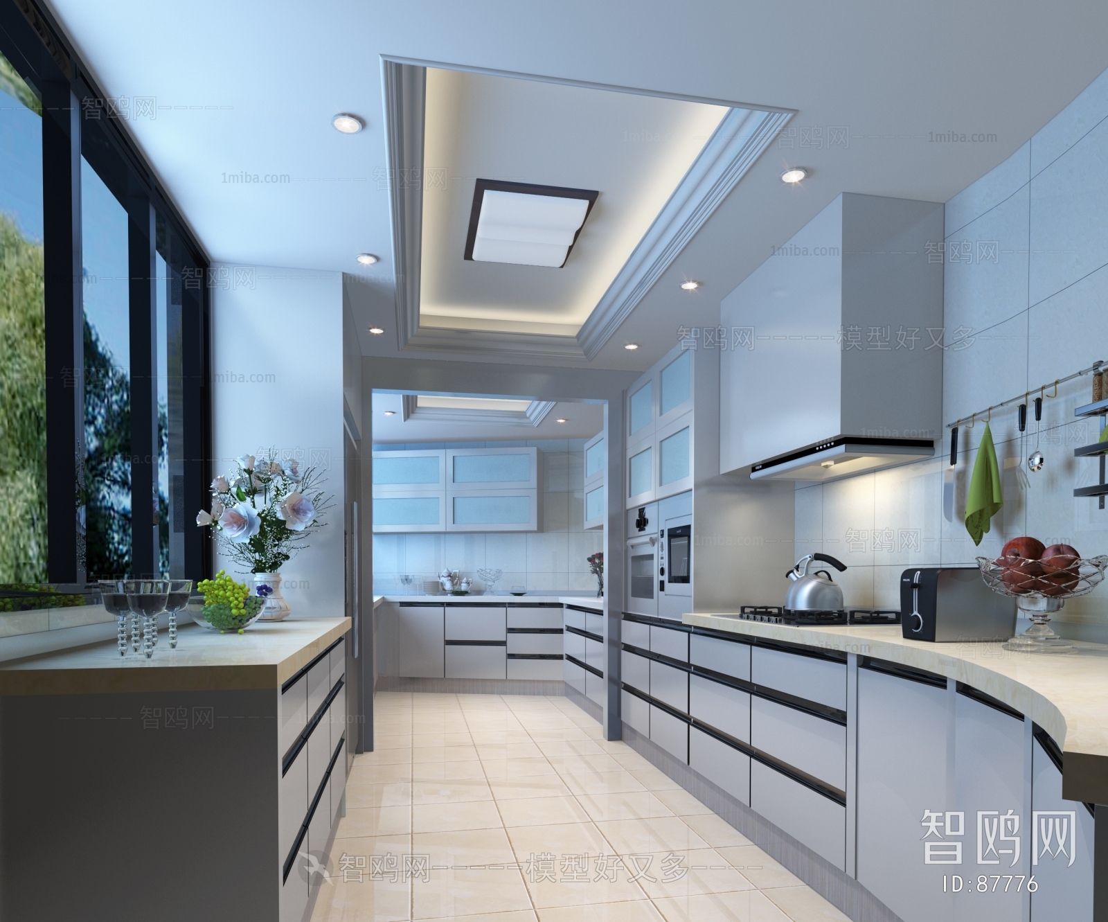 Modern The Kitchen